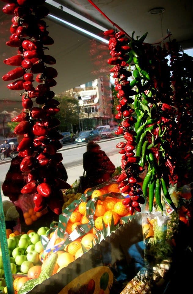 Op de markt in Shkoder